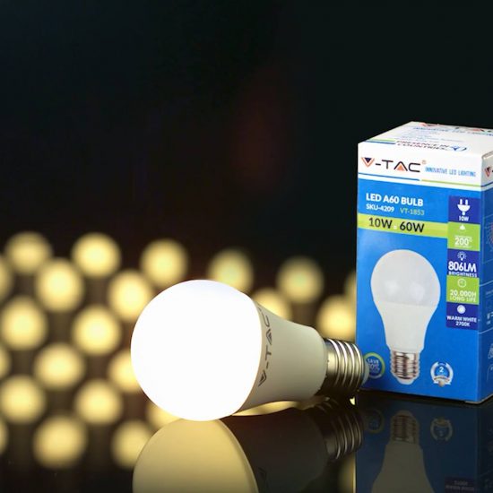 LED žiarovky do pätice E27 od výrobcu V-TAC s dobrou svietivosťou a za slušné ceny. Zameriavame sa na predaj najúspornejšieho osvetlenia