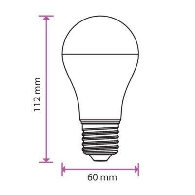 LED Žiarovka SAMSUNG čip, E27, 9W, Teplá biela, 806lm je veľmi kvalitná žiarovka, ktorá obsahuje originálny čip od prestížnej značky SAMSUNG (2)