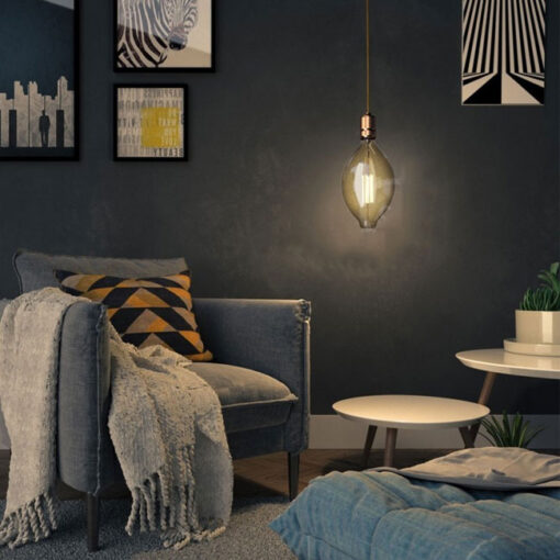 Edison Soft žiarovka, Big Mallet, E27, 1000lm, 11W, Teplá biela, stmievateľná | Daylight Italia