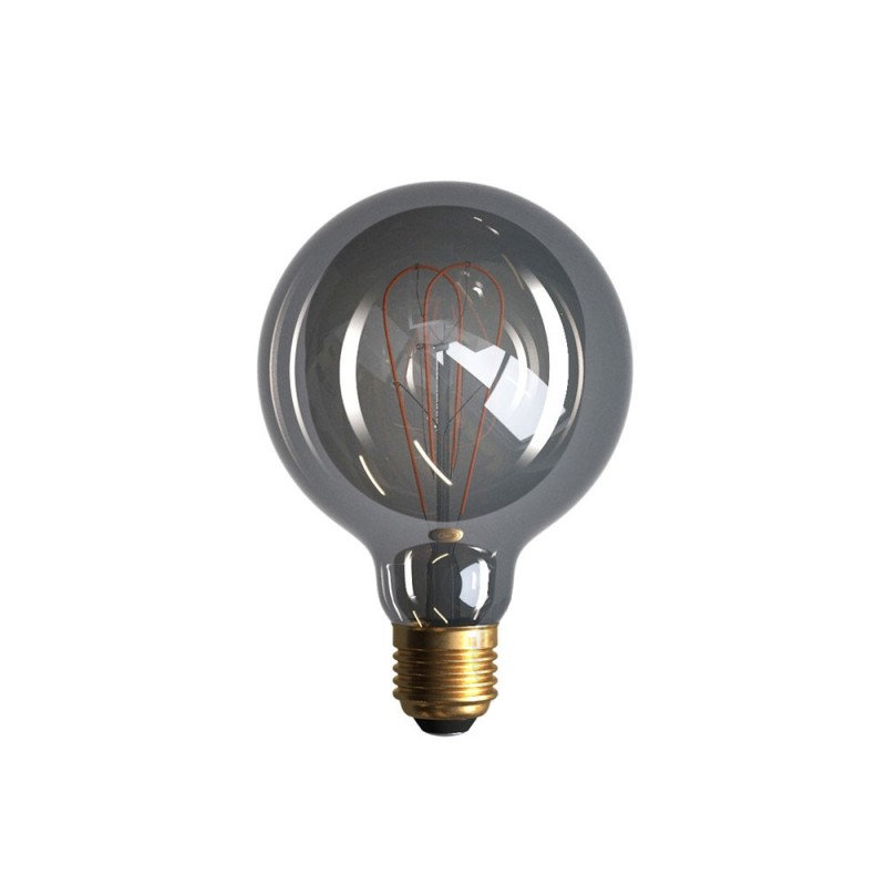 Edison Soft žiarovka, Dymová LED žiarovka - GLOBUS - 5W, E27, Stmievateľná, 2000K (2)