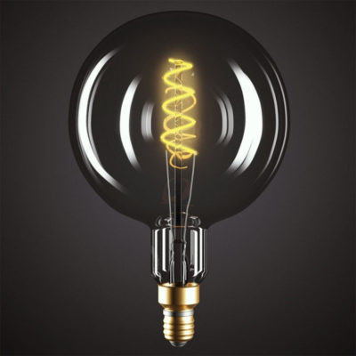 Edison Soft žiarovka, Dymová LED žiarovka - MOON - 5W, E27, Stmievateľná, 2000K (3)
