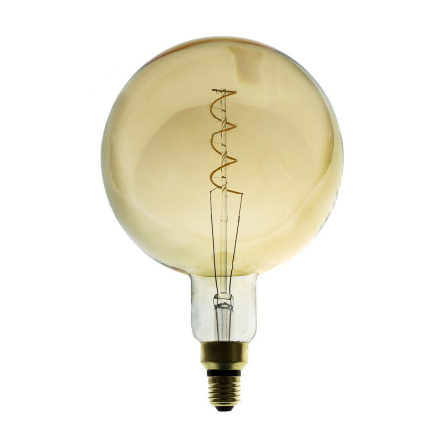Edison Soft žiarovka, Jantárová LED žiarovka - MOON - 5W, E27, Stmievateľná, 2000K (3)