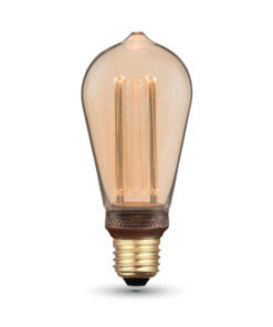 Dekoračná FILAMENT žiarovka - TEARDROP - E27, Teplá biela, 4W, 200lm
