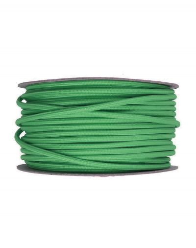 Kábel-dvojžilový-v-podobe-textilnej-šnúry-v-tmavo-zelenej-farbe-2-x-0.75mm-1-meter-2