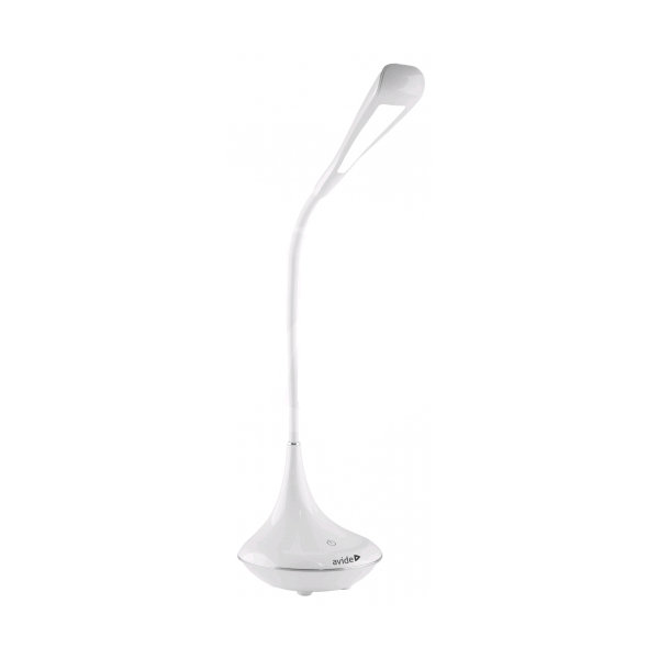 Stolná LED lampa s Bluetooth reproduktorom, 4W, 250lm, biela farba (3)