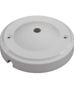 Porcelánová rozeta v modernom dizajne v bielej farbe (1)