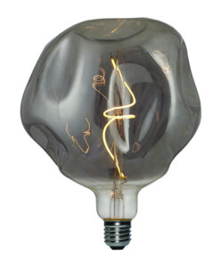 Vintage Filament žiarovka LUXURY, dymová – 5W, E27, 150lm, Stmievateľná, Teplá biela | Daylight Italia