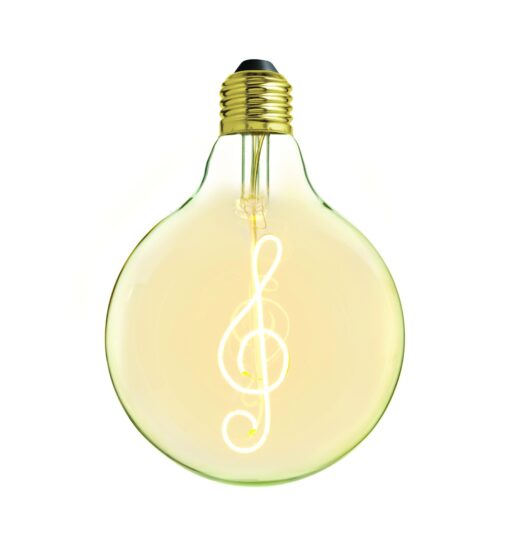Edison Soft žiarovka pre závesné lampy, Note, E27, 130lm, 4W, Teplá biela, stmievateľná