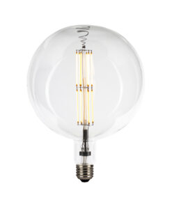 Edison žiarovka XXL GLOBO s čírym sklom – 12W, E27, Stmievateľná, 1300lm