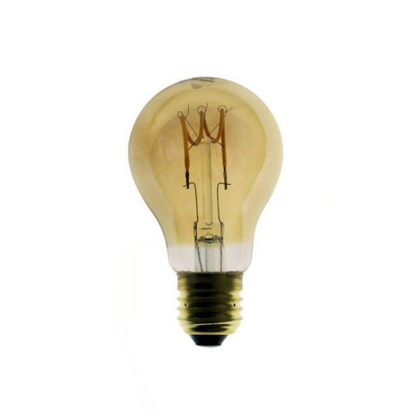 Edison Soft žiarovka, Jantárová LED žiarovka - GOCCIA - 3W, E27, Stmievateľná, 2000K