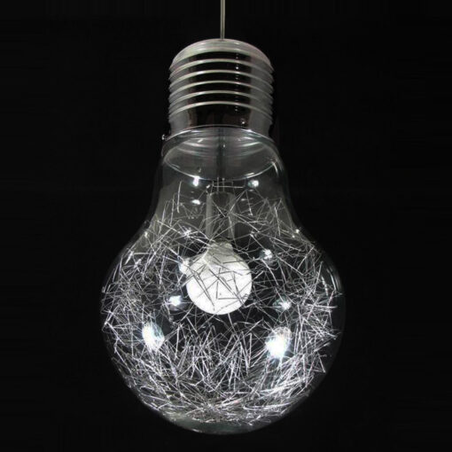Sklenené kreatívne svietidlo v tvare žiarovky LUCE MAX SP1 BIG | Ideal Lux - Image 2