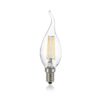 LED FILAMENT žiarovka - CANDLE - E14, Teplá biela, 4W, 430lm
