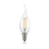 LED FILAMENT žiarovka - CANDLE - E14, Teplá biela, 4W, 430lm