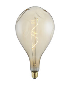 Vintage Filament žiarovka ELEGANCE A165, zlatá - 5W, E27, 250lm, Stmievateľná, Teplá biela