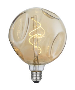 Vintage Filament žiarovka LUXURY G140, zlatá - 5W, E27, 250lm, Stmievateľná, Teplá biela | Daylight Italia