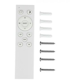 Stropné LED kruhové svietidlo 40W, Stmievateľné, 3 farby, diaľkové ovládanie, 46cm, 3200lm, Stary – Obrázok 6