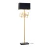 Moderná stojacia lampa s tienidlom, mosadz LUXURY PT1 | Ideal Lux