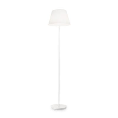 Stojacia lampa v bielej farbe CYLINDER PT2 | Ideal Lux