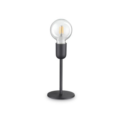 Stolová moderná lampa v čiernej farbe MICROPHONE TL1 | Ideal Lux