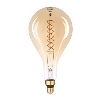 Filament LED žiarovka Rialto, E27, 8W, 500lm, Stmievateľná, Teplá biela | Avide