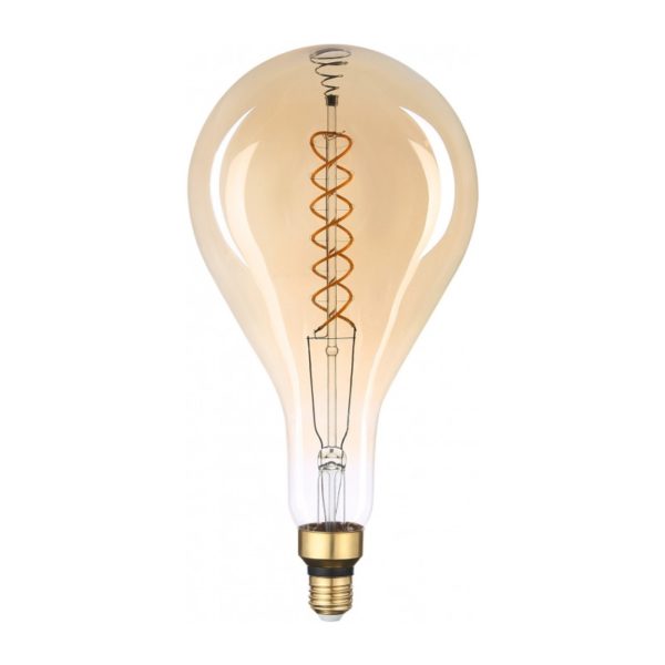 Filament LED žiarovka Rialto, E27, 8W, 500lm, Stmievateľná, Teplá biela | Avide