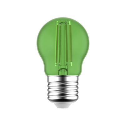 LED žiarovka Globetta E27, 1.4W, 75lm, Zelená | Daylight Italia