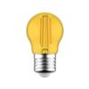 LED žiarovka Globetta E27, 1.4W, 80lm, Žltá | Daylight Italia