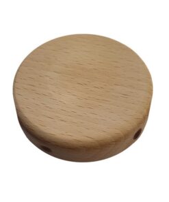 MINI drevený stropný držiak so 4 bočnými otvormi, 88mm