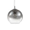 Moderný luster so sférickým difúzorom vo vyblednutej chrómovej farbe NEMO SP1 D20 | Ideal Lux