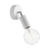 Exteriérová nástenná lampa IP65, biela farba