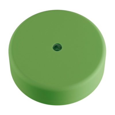 Exteriérový stropný držiak z mäkkého silikónu s krytím IP65 v pastelovej zelenej farbe