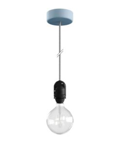 Vonkajšie závesné svietidlo IP65, Modré prevedenie, 150cm