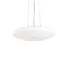 Biely závesný sklenený luster GLORY SP3 D50 | Ideal Lux Biely závesný sklenený luster GLORY SP3 D50 | Ideal Lux
