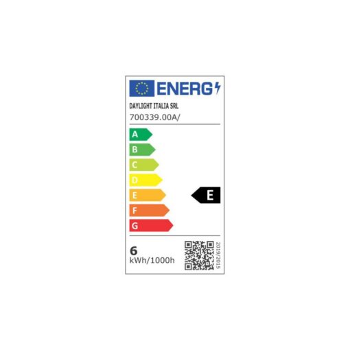 LED žiarovka s mliečnym sklom SFERA - E14, 6W, 806lm, Denná biela | Daylight Italia - Image 3