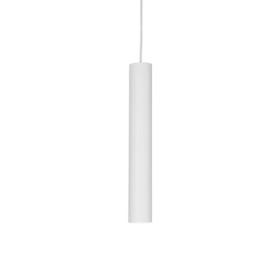 Moderné závesné kovové svietidlo TUBE SP D4, biela farba | Ideal Lux