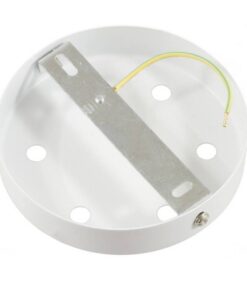 Matný biely stropný držiak pre 6 svietidiel, 12cm, kov – Obrázok 4