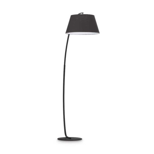 Dizajnová stojacia lampa PAGODA PT1, čierna farba | Ideal Lux
