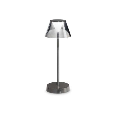 Exterierová LED stolová lampa LOLITA TL, sivá farba | Ideal Lux