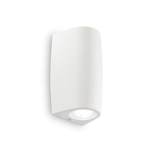 Exterierové nástenné svietidlo KEOPE AP2, biela farba | Ideal Lux