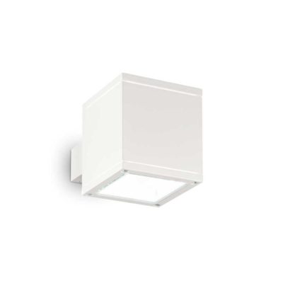 Exterierové nástenné svietidlo SNIF AP1 SQUARE, biela farba | Ideal Lux