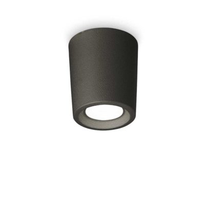 Exterierové stropné svietidlo LIVIA PL D090, IP55, čierna farba | Ideal Lux