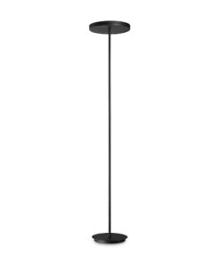 Jednoduchá stojacia lampa COLONNA PT4, čierna farba | Ideal Lux