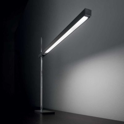 Moderná jednoduchá LED stolová lampa GRU TL, biela farba | Ideal Lux -.