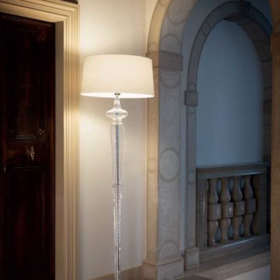 Sklenená podlahová lampa FORCOLA PT1 | Ideal Lux .