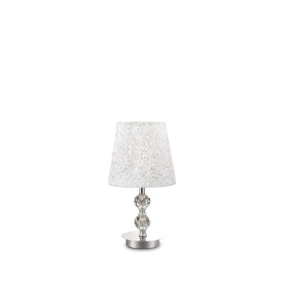 Stolová kryštálová lampa LE ROY TL1 SMALL | Ideal Lux