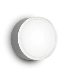 Vonkajšie nástenné a stropné svietidlo URANO PL1 BIG, antracitová farba | Ideal Lux