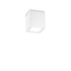 Vonkajšie stropné svietidlo TECHO PL1 SMALL, IP54, biela farba | Ideal Lux
