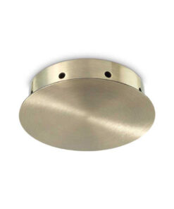 Magnetická rozbočovacia stropná rozeta pre 8 svietidiel v mosádznej farbe | Ideal Lux