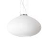 Luxusné svietidlo s kreatívnym tienidlom PLISSE SP1 D45, chróm | Ideal Lux