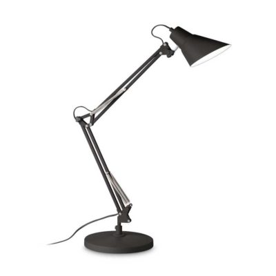 Retro stolová lampa SALLY TL1 v čiernej farbe | Ideal Lux